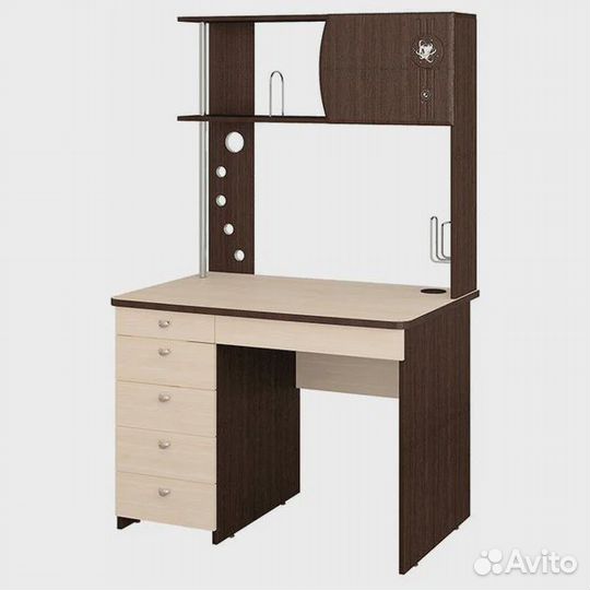 Компьютерный стол Орион 8.10 дуб венге, дуб кобург