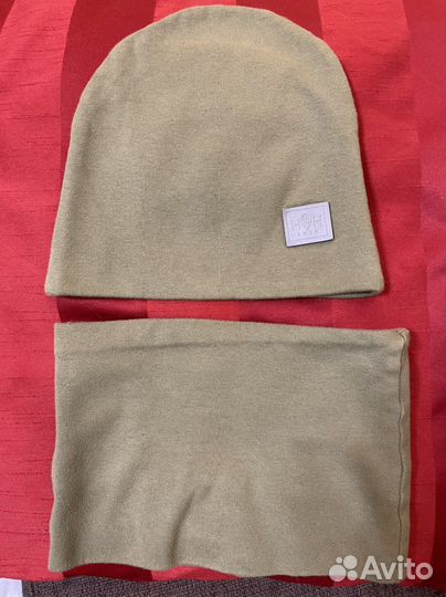 Детская шапка и снуд размер 46-50