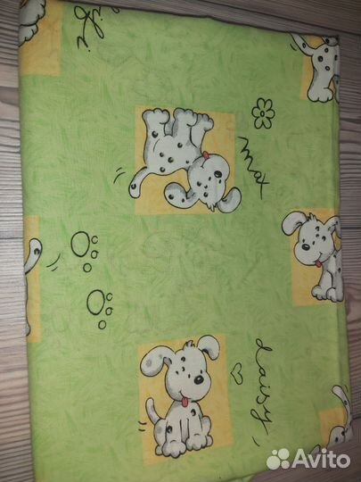 Комплект постельного белья в детскую кроватку