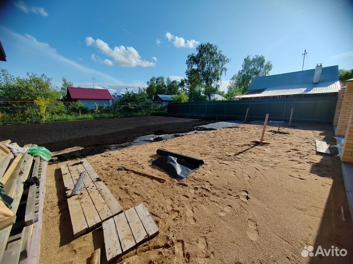 Живой газон в рулонах