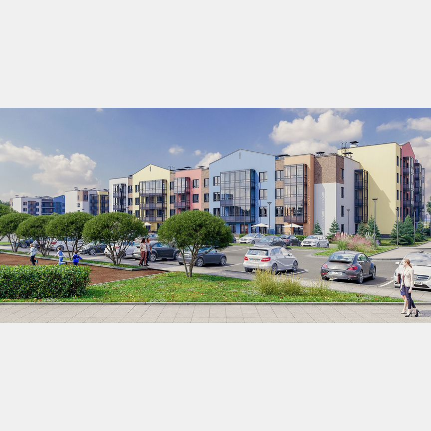 2-к. квартира, 56,7 м², 5/5 эт.