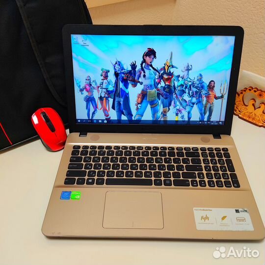 Быстрый - Как новый Ноутбук Asus- ssd