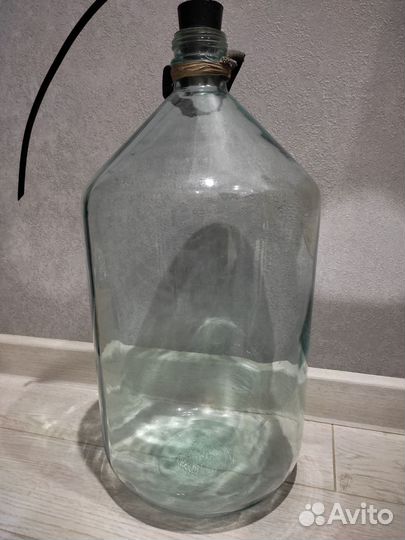 Бутыль стеклянная 20 литров