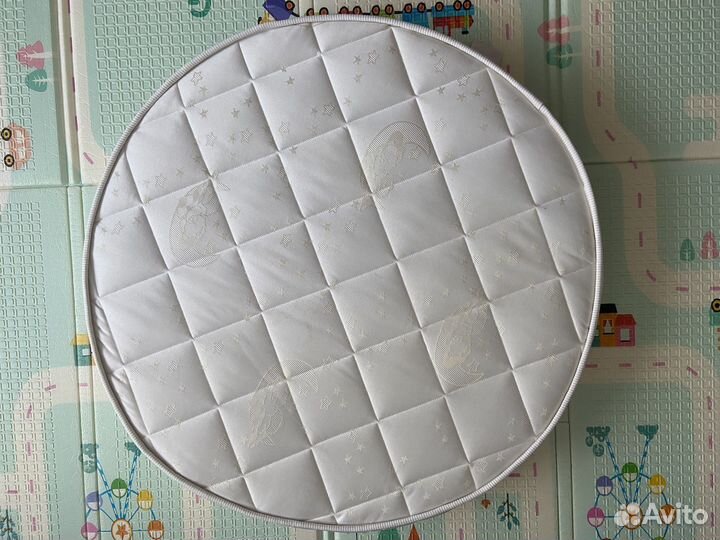 Матрас детский круглый 75*75
