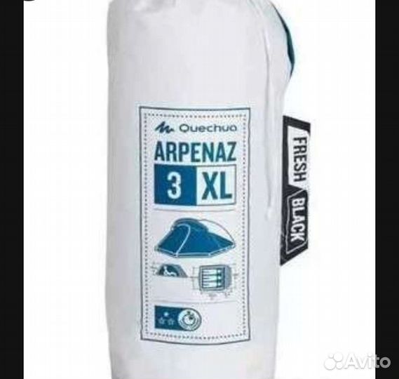 Quechua палатка Arpenaz 3Xl fresh black