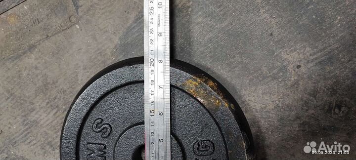 Блины (диски) для гантелей И штанг. Диаметр 31мм: