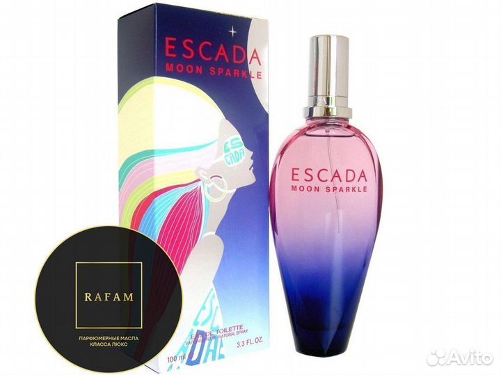 Escada Moon Sparkle тестер 15 мл. Moon Sparkle. Пирамида нот Эскада Мун Спаркл.