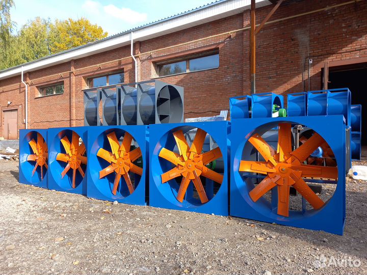 Сушильные камеры древесины-осевой вентилятор во№7