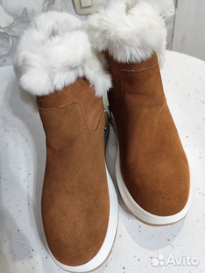 Ботинки женские зимние 39 размера натуральная кожа