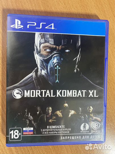 Игровой диск Mortal Kombat XL
