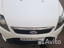 Хром молдинг капота Ford Focus 2