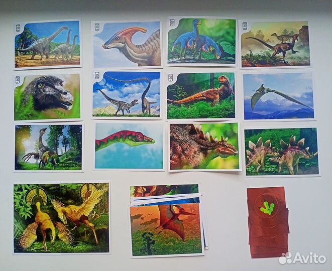 Наклейки динозавры Дикси