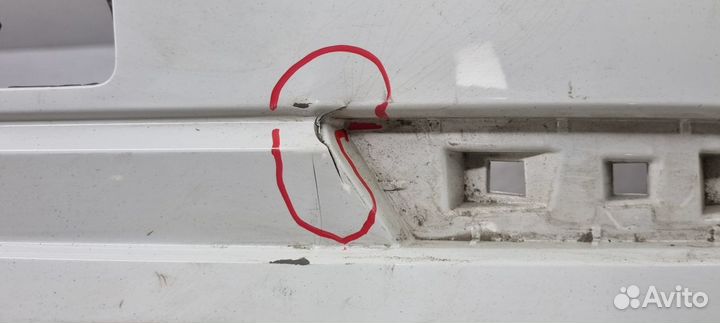 Skoda Octavia a8 (c 19) бампер задний