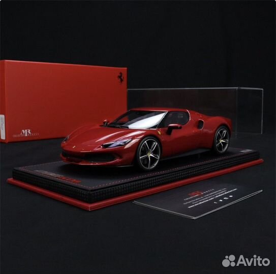 Коллекционная модель Ferrari 296 GTB 1:18