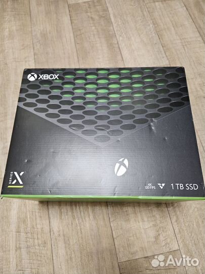 Xbox series x новая,не вскрытая