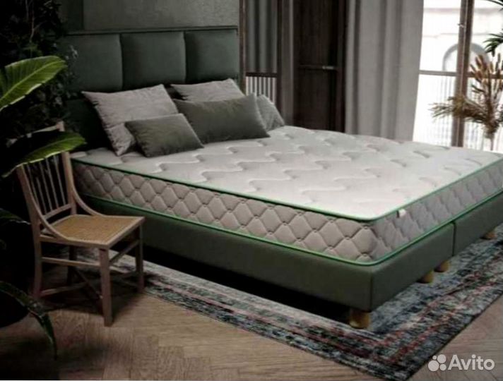Матрас одно спальный жесткий зональный с гарантией
