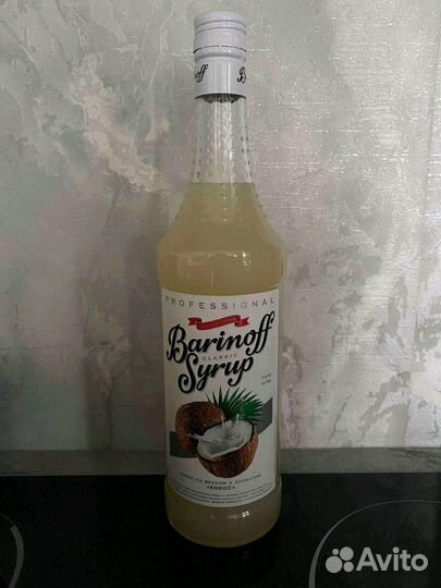 Сироп коктейльный кокос Barinoff