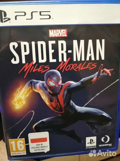 Человек паук майлз моралес ps5