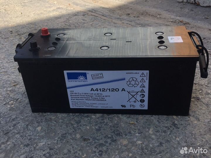 Аккумулятор Sonnenschein A412/120 A
