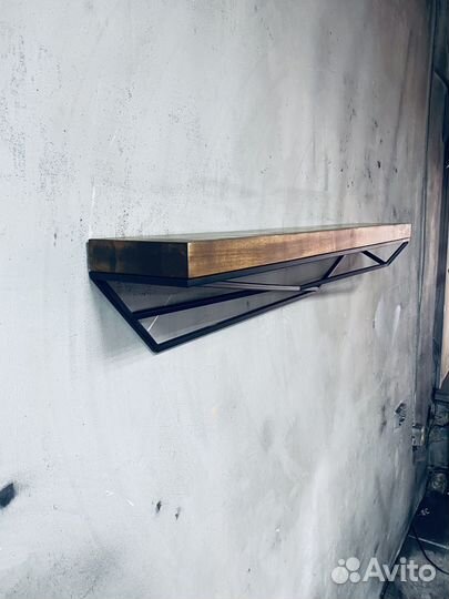 Полка настенная навесная