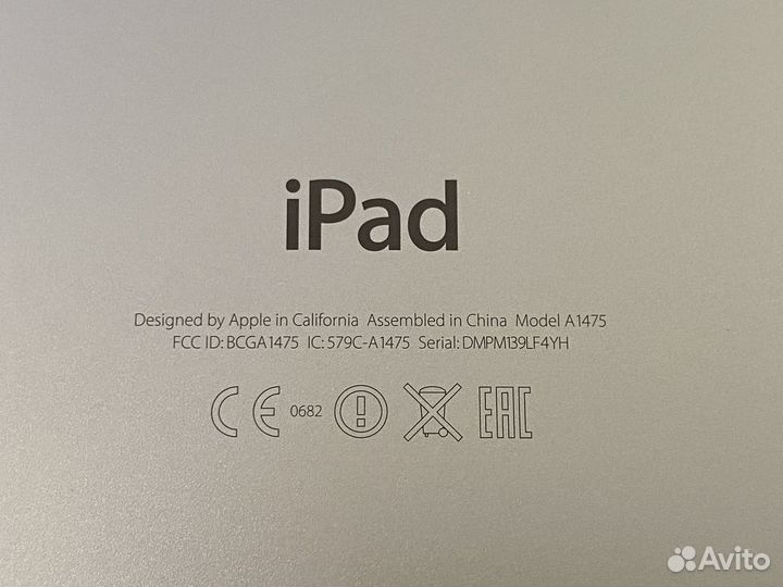 iPad Air A1475 16Gb wifi-cellular