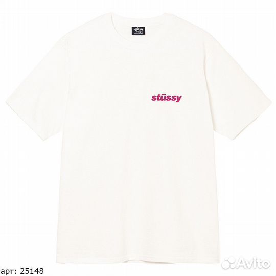 Футболка Stussy Белая