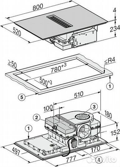 Варочная поверхность miele kmda 7676 FL-U