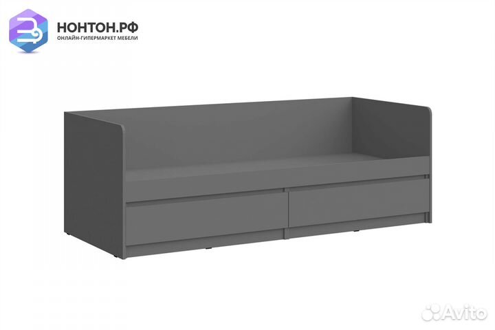 Кровать Челси 0.8 м графит