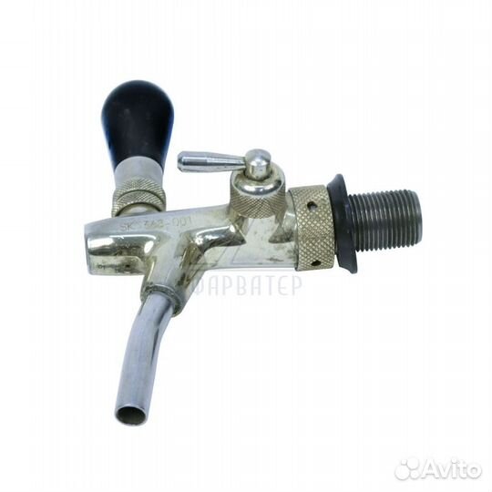 Пивной кран б/у в хорошем состоянии, золото