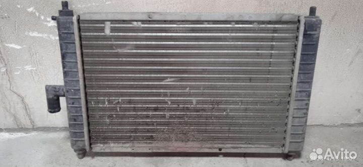 Радиатор на daewoo matiz