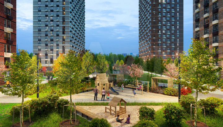 Квартира-студия, 25,7 м², 21/33 эт.