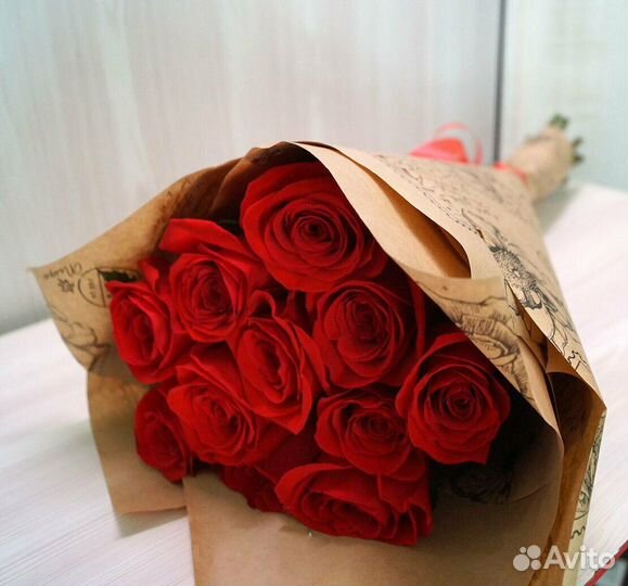 Эквадорские красные розы