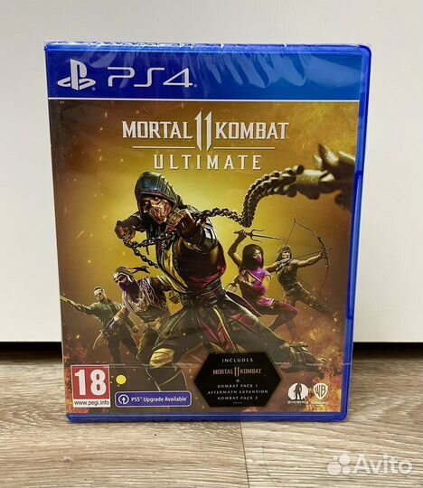 Mortal kombat 11 ultimate ps4/ps5 новый