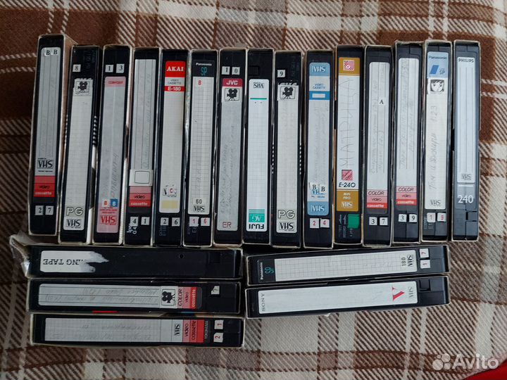 Видеокассеты vhs бу