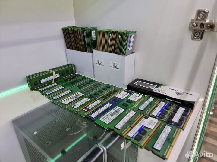 Оперативная память DDR2,DDR3,DDR4 в ассортименте