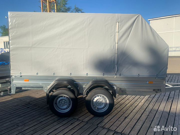 Прицеп сст 7132-19-Ш (Тент и Дуги 1.43 Скос)