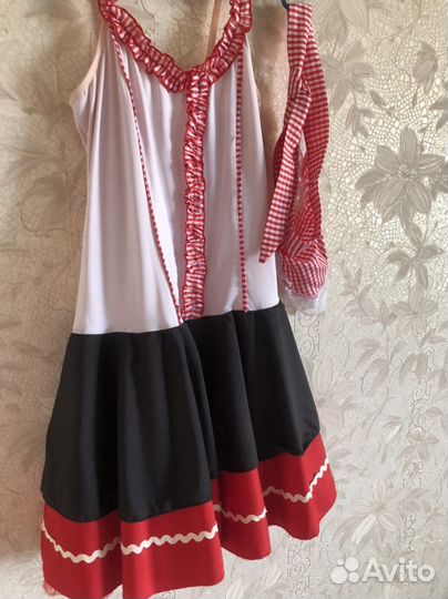 Костюм красной шапочки для взрослых 44-48 р