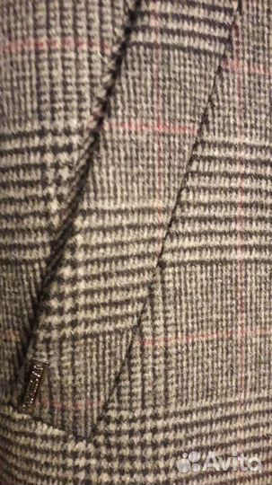 Пальто зимнее женское 48 50 с натуральным мехом