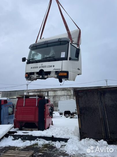 Кабина mercedes atego дневная