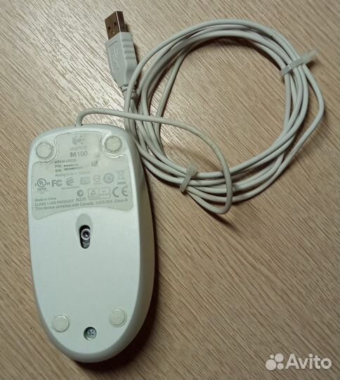 Компьютерная мышь Logitech M100