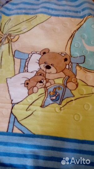 Детский плед новый
