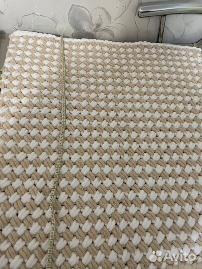 Плед вязаный