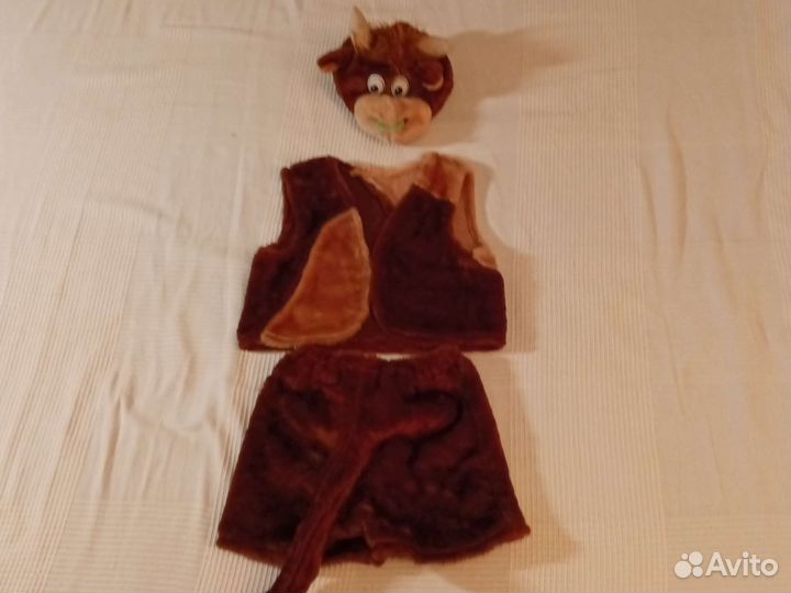 Новогодний костюм бычка