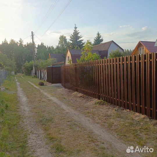 Забор штакетник под ключ