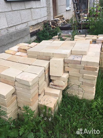 Кирпич шамотный огнеупорный б/у