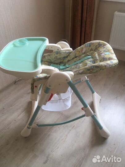 Стульчик для кормления happy baby berny v2