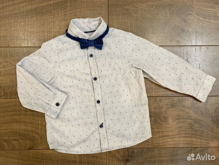 Рубашка с бабочкой Mothercare (р.92)