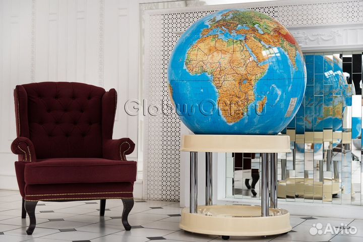 Физический глобус для школ и учебных заведений,D95