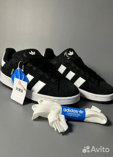 Кроссовки Adidas Campus 00s Black Люкс