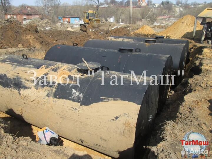 Резервуар, емкость под топливо для АЗС 25 м3